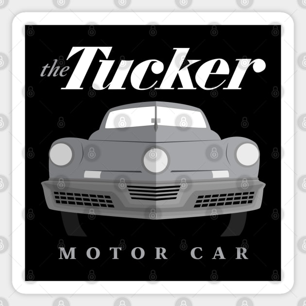 1948 Tucker Car Preston Tucker Grey Silver Sticker by carcinojen